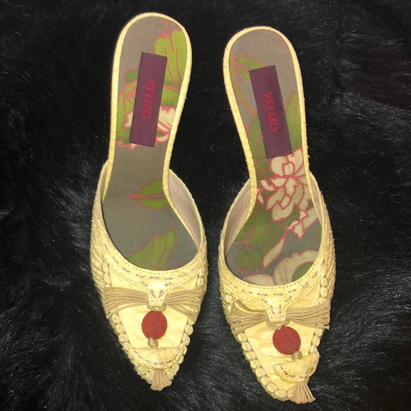 Kenzo Shoes - Kenzo Genuine Python Skin Heels